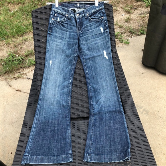 7 for all Mankind Dojo in San Clemente NWOT Sz 25 - Picture 4 of 8